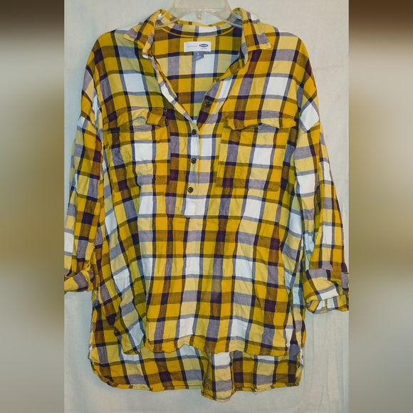 Old Navy Tops - Old Navy Plaid Button-Up Shirt